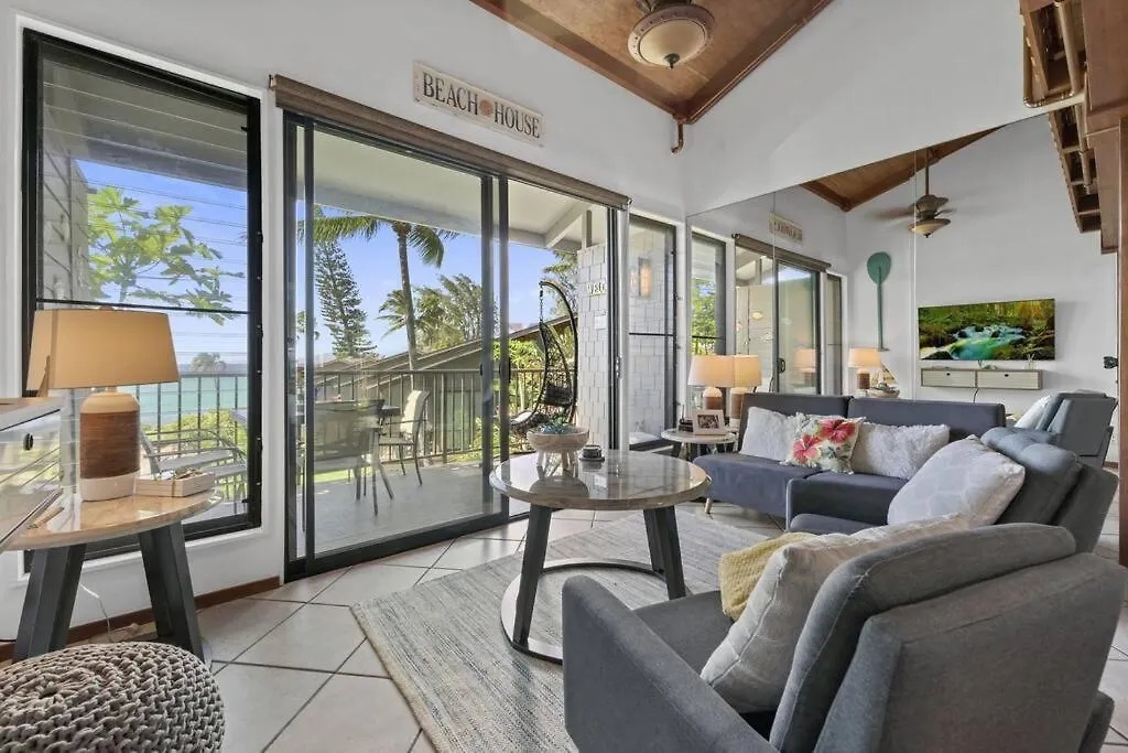 Villa Oceanside-Spectacular View And Poolside Oasis à Kahana 0*,  États-Unis